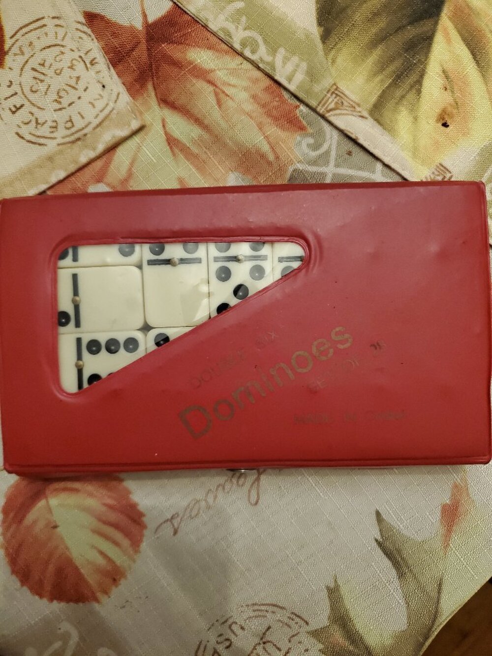 Double Six Vintage Domino Set